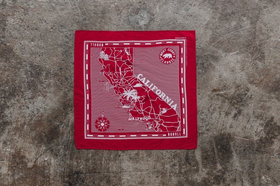 Bandana Nobull Bandana Femme Rouge | U48QP2BVV