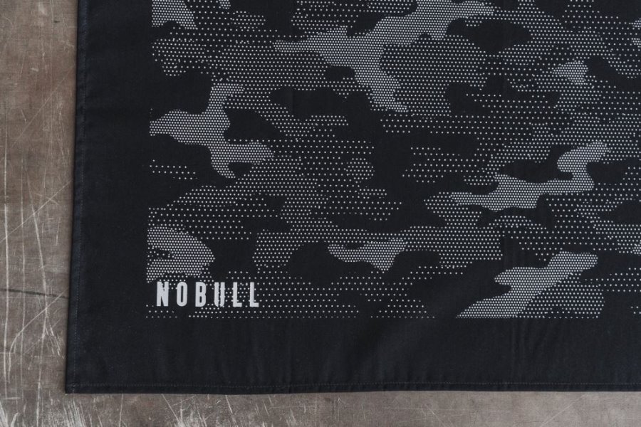 Bandana Nobull Bandana Homme Noir Camouflage | YR1V5K9HU