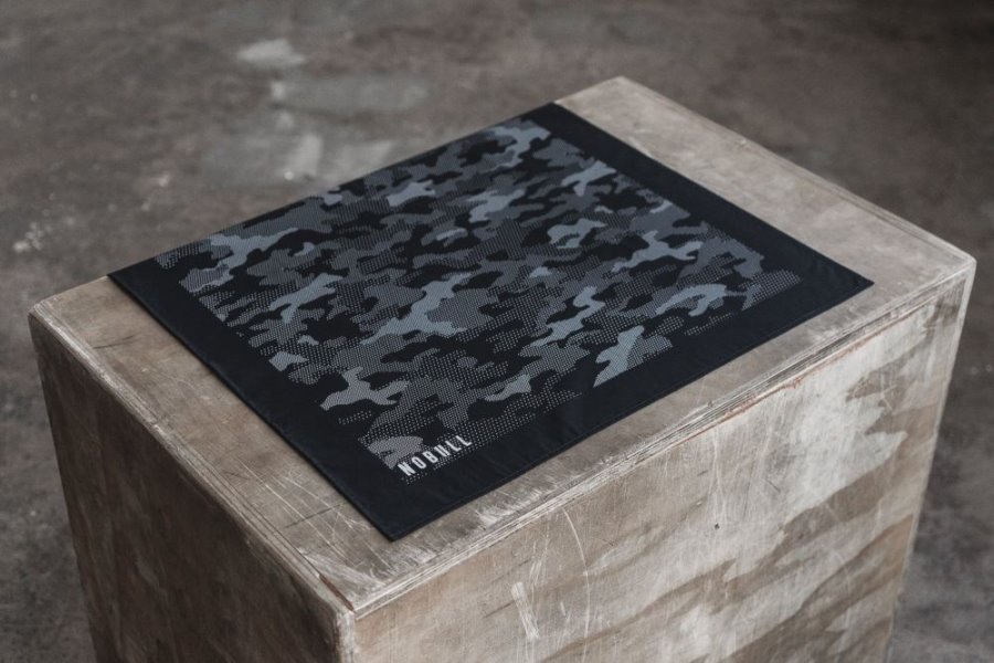 Bandana Nobull Bandana Homme Noir Camouflage | YR1V5K9HU