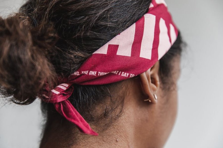 Bandana Nobull Bandana (Wells) Femme Bordeaux | N2YI3T1R9