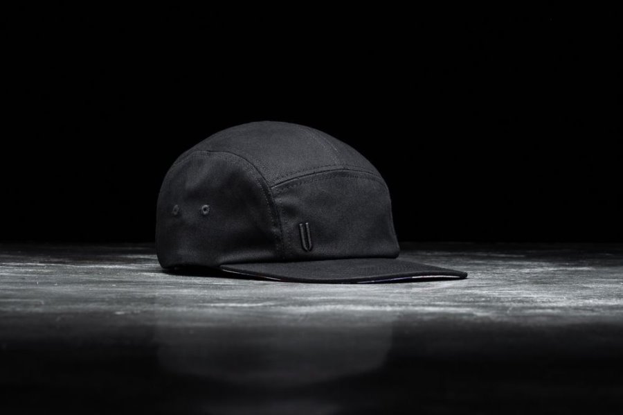 Chapeaux Nobull 5-panel Hat (Space Floral) Homme Noir | IRGCK0W8T