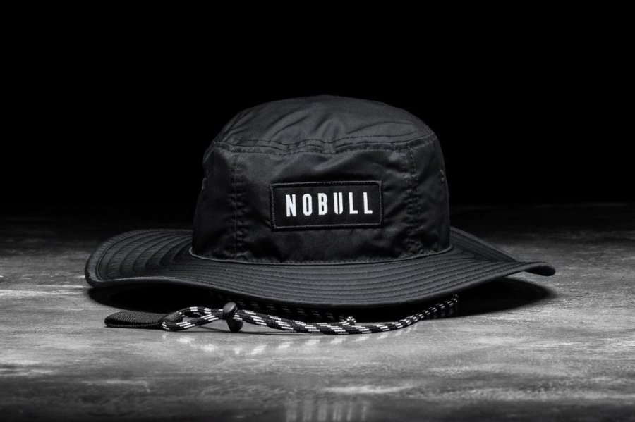 Chapeaux Nobull Boonie Hat Femme Noir | 8YUNIA21H