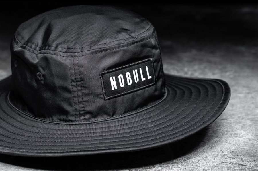 Chapeaux Nobull Boonie Hat Femme Noir | 8YUNIA21H