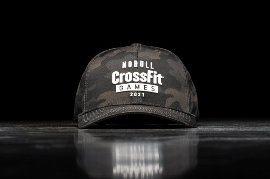 Chapeaux Nobull Crossfit Games® 2021 Classiche Hat Femme Vert Camouflage | H83S2ZCR2