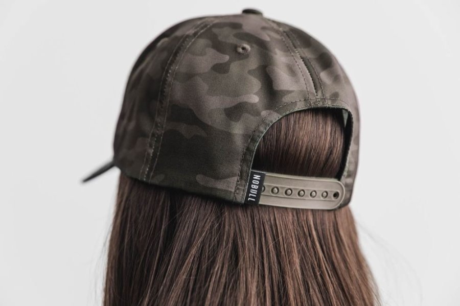 Chapeaux Nobull Crossfit Games® 2021 Classiche Hat Femme Vert Camouflage | H83S2ZCR2