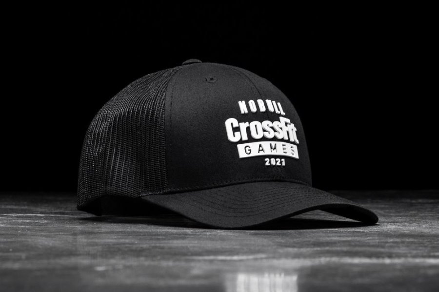 Chapeaux Nobull Crossfit Games® 2021 Curved-brim Trucker Femme Noir | YSJINIYI5