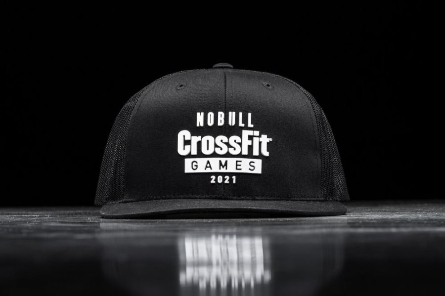 Chapeaux Nobull Crossfit Games® 2021 Plates-brim Trucker Femme Noir | 09KD25RX8