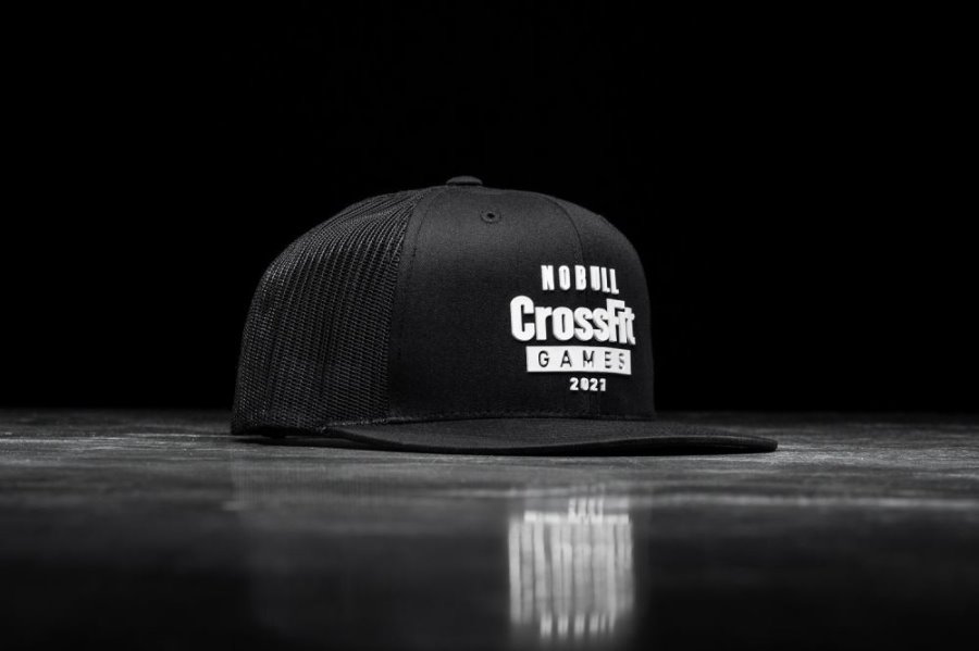 Chapeaux Nobull Crossfit Games® 2021 Plates-brim Trucker Femme Noir | 09KD25RX8