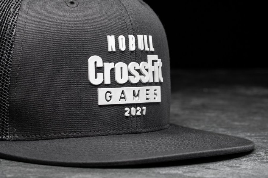 Chapeaux Nobull Crossfit Games® 2021 Plates-brim Trucker Femme Grise Foncé | NKOFNG3YW