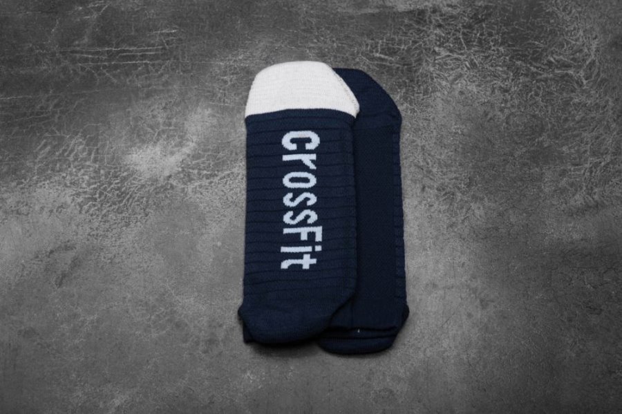 Chaussettes Nobull Crossfit® Low Sock Femme Bleu Marine Blanche | 7HDWBTKVT