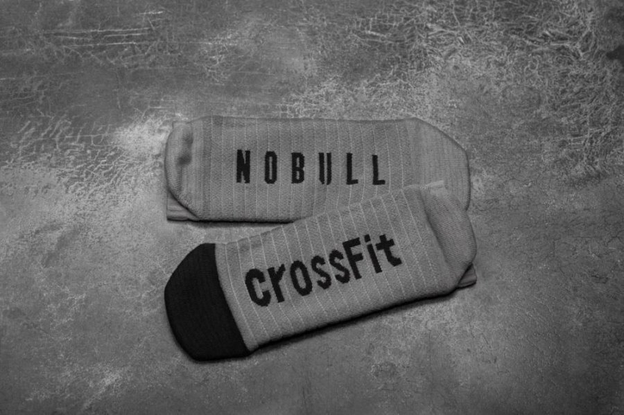 Chaussettes Nobull Crossfit® Low Sock Femme Grise Foncé Noir | TV02II8QI