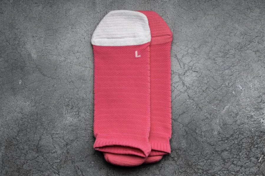 Chaussettes Nobull Low Sock (Neon) Homme Rose Blanche | 6PKJVTLMI