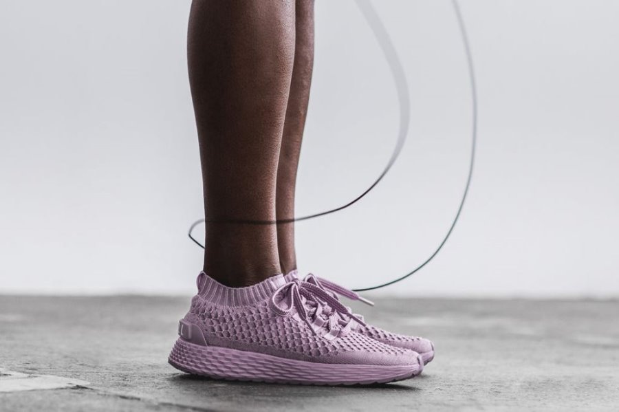 Chaussures Running Nobull Knit Runner Femme Violette | TLFK7Y3WJ