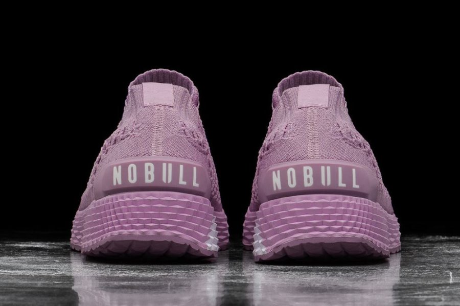 Chaussures Running Nobull Knit Runner Femme Violette | TLFK7Y3WJ