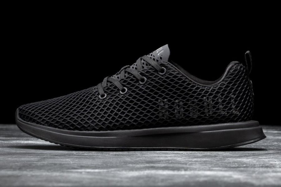 Chaussures Running Nobull Mesh Runner Homme Noir | 5YMC384XC