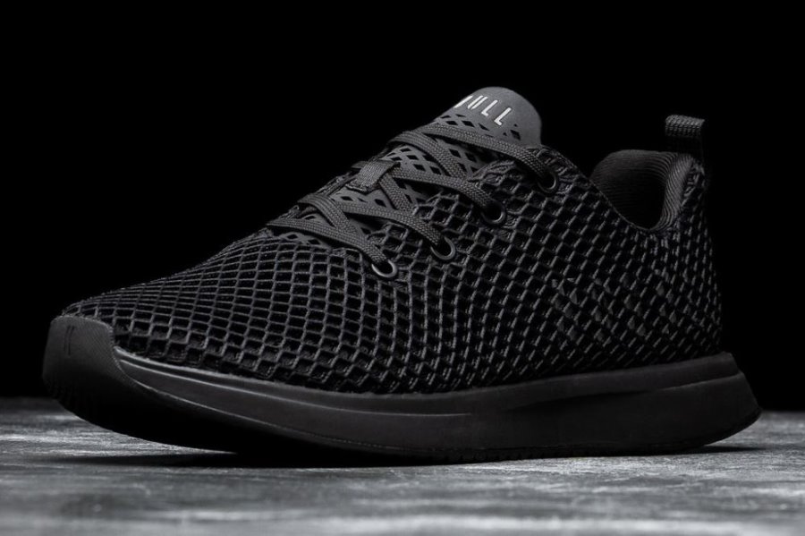 Chaussures Running Nobull Mesh Runner Homme Noir | 5YMC384XC