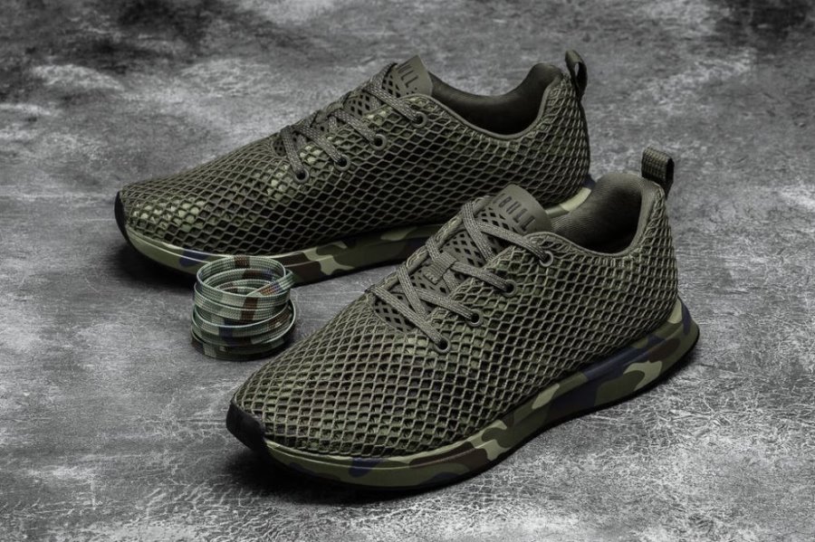 Chaussures Running Nobull Mesh Runner Homme Camouflage | ZIBXLIHIJ