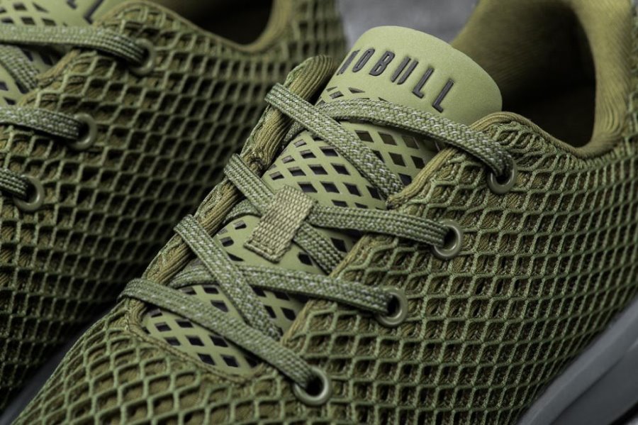 Chaussures Running Nobull Moss Mesh Runner Homme Vert Olive | WGCAZGWTI