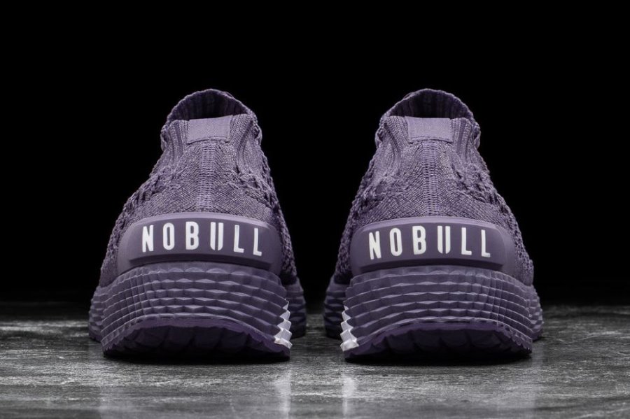 Chaussures Running Nobull Nightshade Knit Runner Homme Violette Foncé | D9PB4JU89