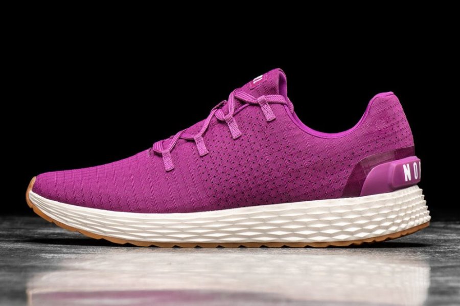 Chaussures Running Nobull Ripstop Runner Homme Rose | URLPR9EGS