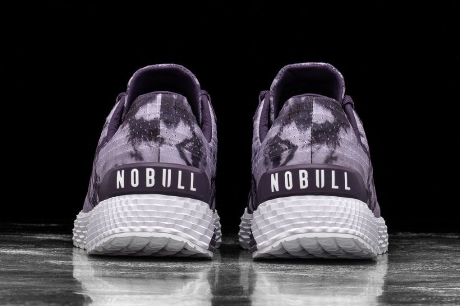 Chaussures Running Nobull Tie-dye Ripstop Runner Femme Violette | B1G5CRXUG