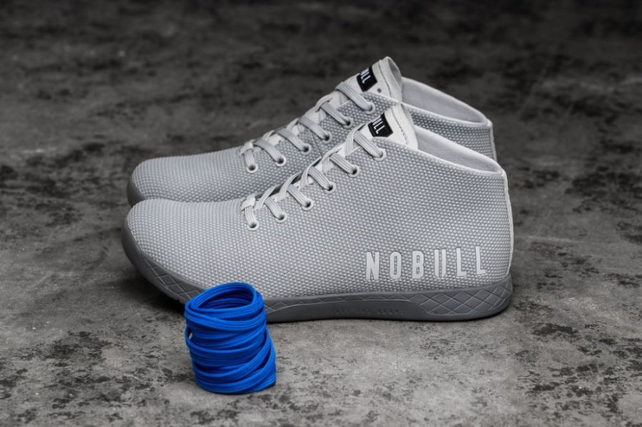 Chaussures de Sport Nobull Cool Mid Trainer Homme Grise | UZ8OFKOBO