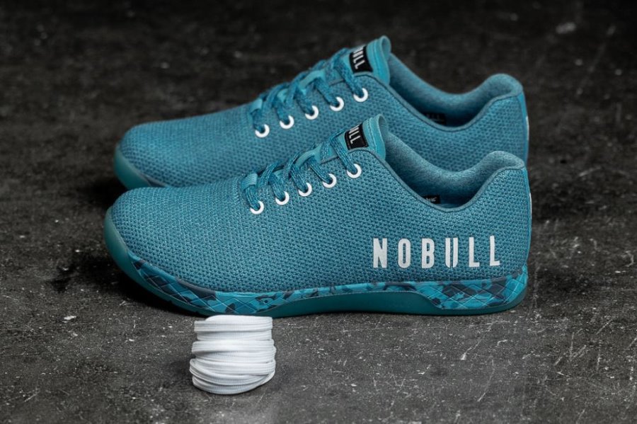 Chaussures de Sport Nobull D'eau Trainer Homme Turquoise Foncé | SM1ZU91IG