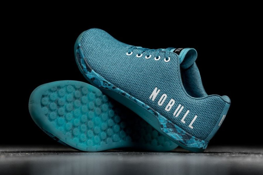 Chaussures de Sport Nobull D'eau Trainer Homme Turquoise Foncé | SM1ZU91IG