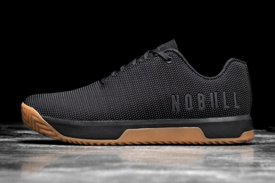 Chaussures de Sport Nobull Gum Trainer+ Homme Noir | 05AZOY40B