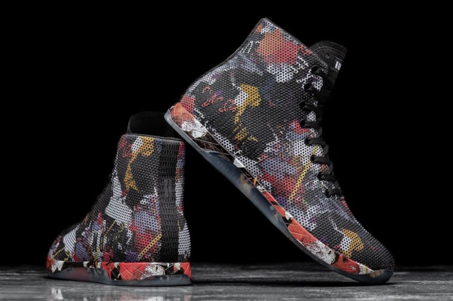 Chaussures de Sport Nobull High-top Graffiti Trainer Homme Multicolore | 8TT1AWJPF