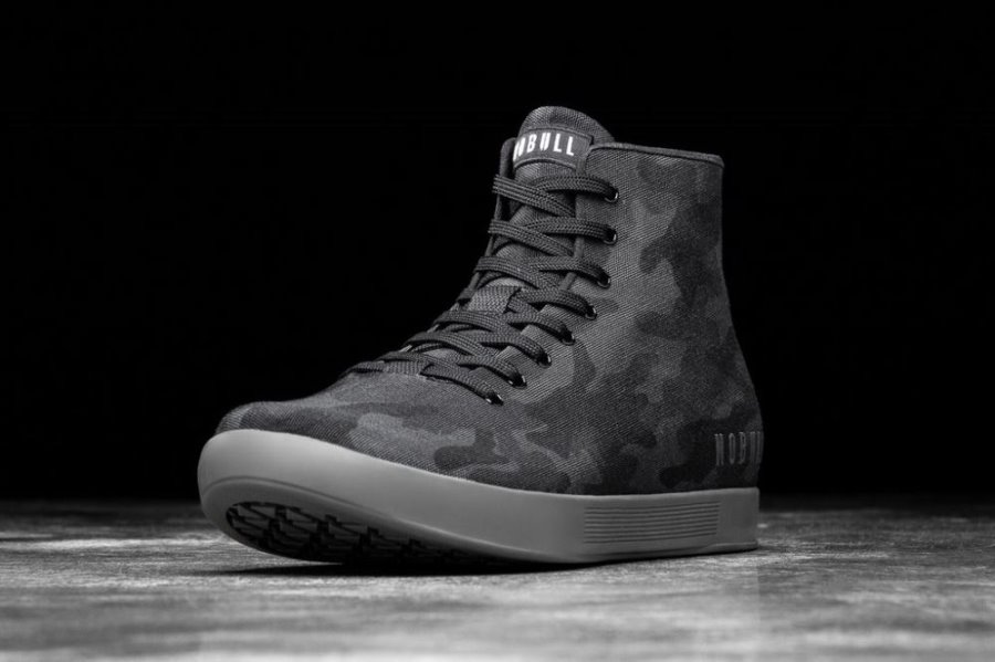 Chaussures de Sport Nobull High-top Night Tela Trainer Homme Camouflage | 4WUTV8HCH