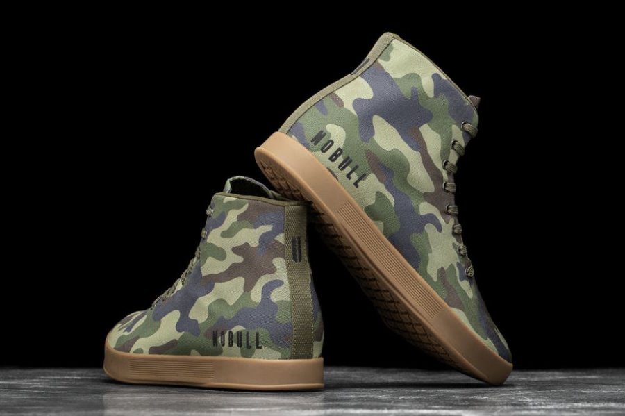 Chaussures de Sport Nobull High-top Tela Trainer Femme Camouflage | 7M409VKUZ