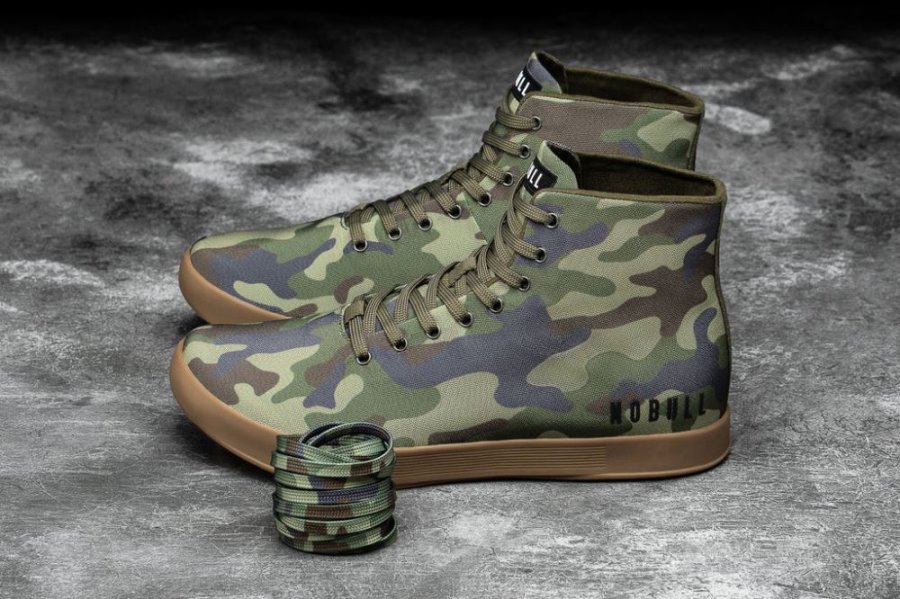 Chaussures de Sport Nobull High-top Tela Trainer Femme Camouflage | 7M409VKUZ