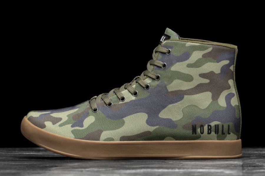 Chaussures de Sport Nobull High-top Tela Trainer Homme Camouflage | ECOYP19BH