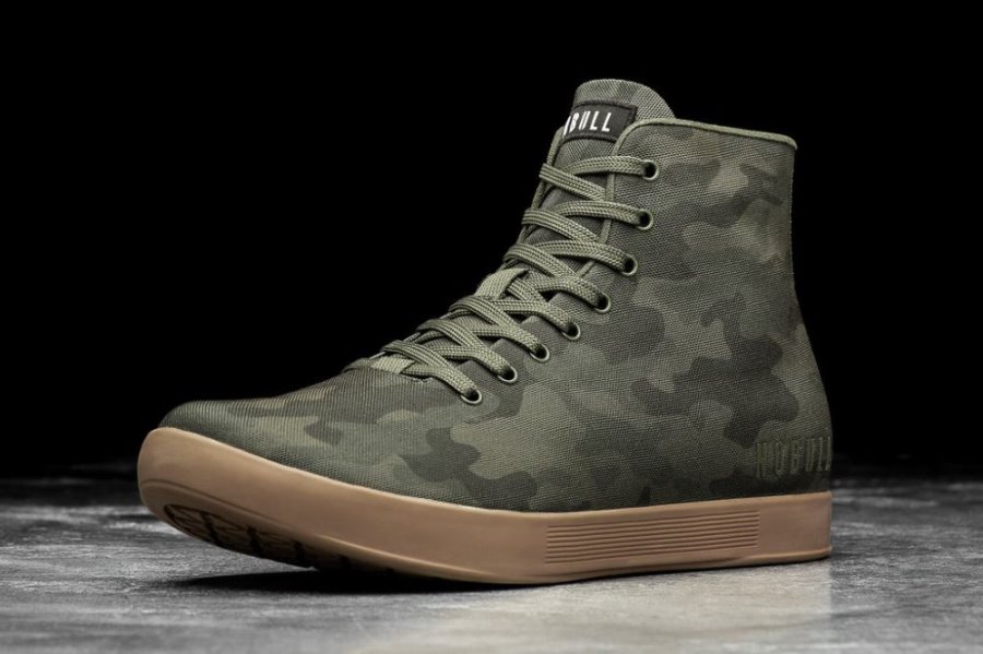 Chaussures de Sport Nobull High-top Tela Trainer Homme Camouflage Foncé | H445WO15D