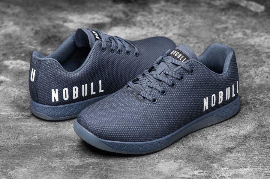 Chaussures de Sport Nobull SuperFabric® Trainer Homme Bleu Marine | 64XRA9RZR