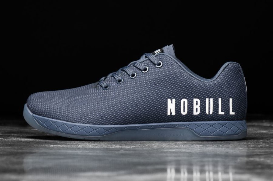 Chaussures de Sport Nobull SuperFabric® Trainer Homme Bleu Marine | 64XRA9RZR