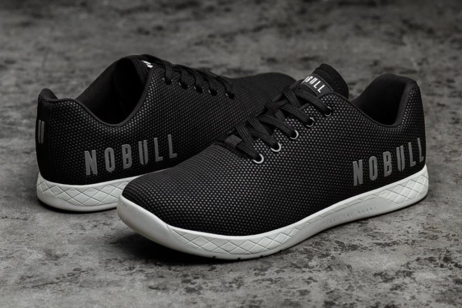 Chaussures de Sport Nobull SuperFabric® Trainer Homme Noir Grise | Y037BCO5C