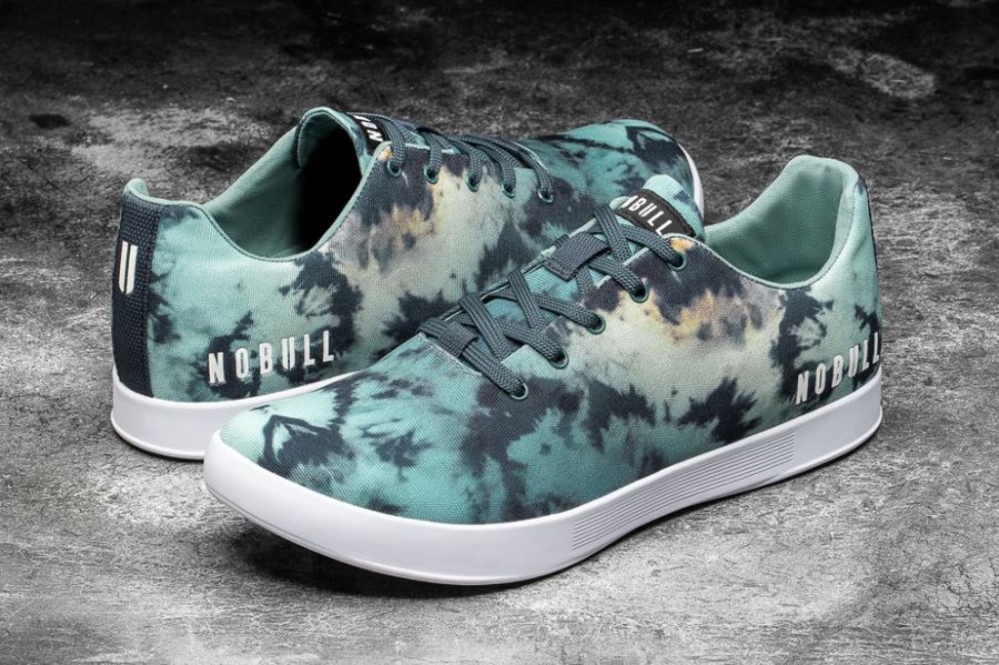 Chaussures de Sport Nobull Tie-dye Tela Trainer Femme Turquoise | IL3H0S19B