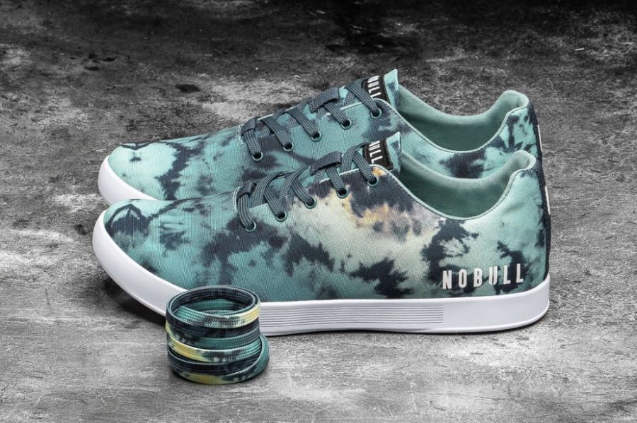 Chaussures de Sport Nobull Tie-dye Tela Trainer Femme Turquoise | IL3H0S19B