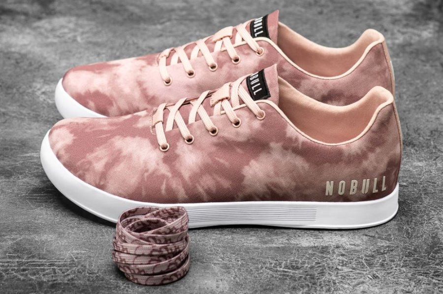 Chaussures de Sport Nobull Tie-dye Tela Trainer Femme Rose | VZ3333DWV