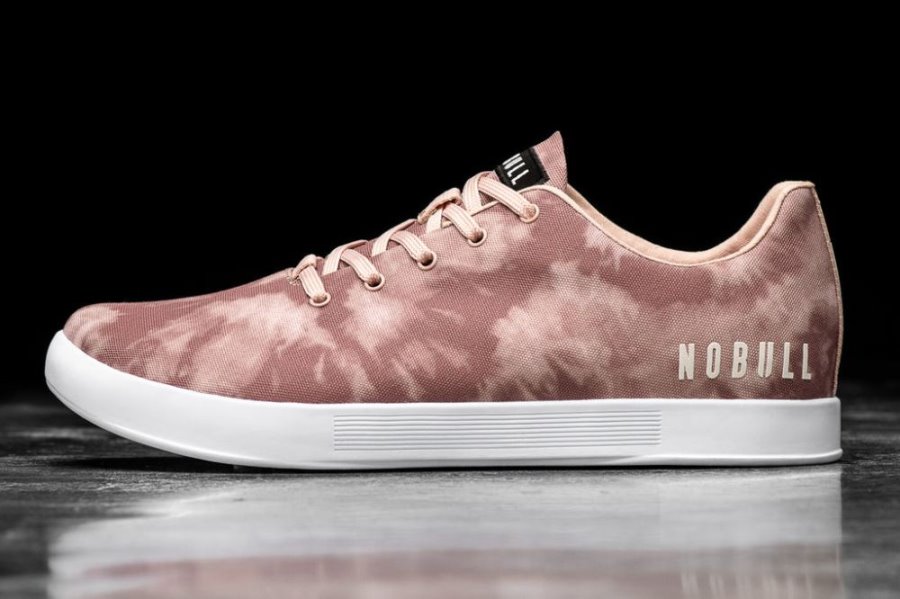 Chaussures de Sport Nobull Tie-dye Tela Trainer Femme Rose | VZ3333DWV