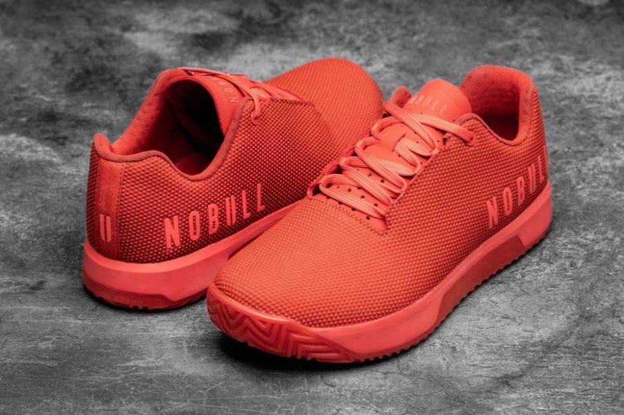 Chaussures de Sport Nobull Trainer+ Homme Rouge | 4Q9MRH1VI