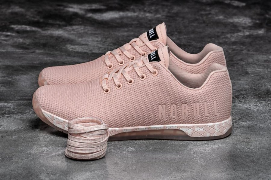 Chaussures de Sport Nobull Wells Trainer Homme Rose | 779QLK6RD