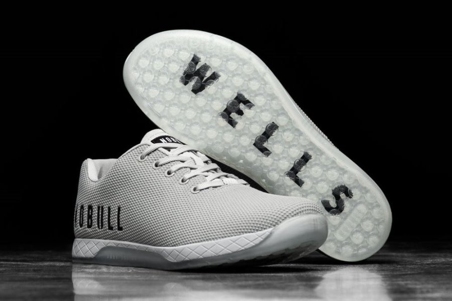 Chaussures de Sport Nobull Wells Trainer Femme Grise | 7WCWXVHIW