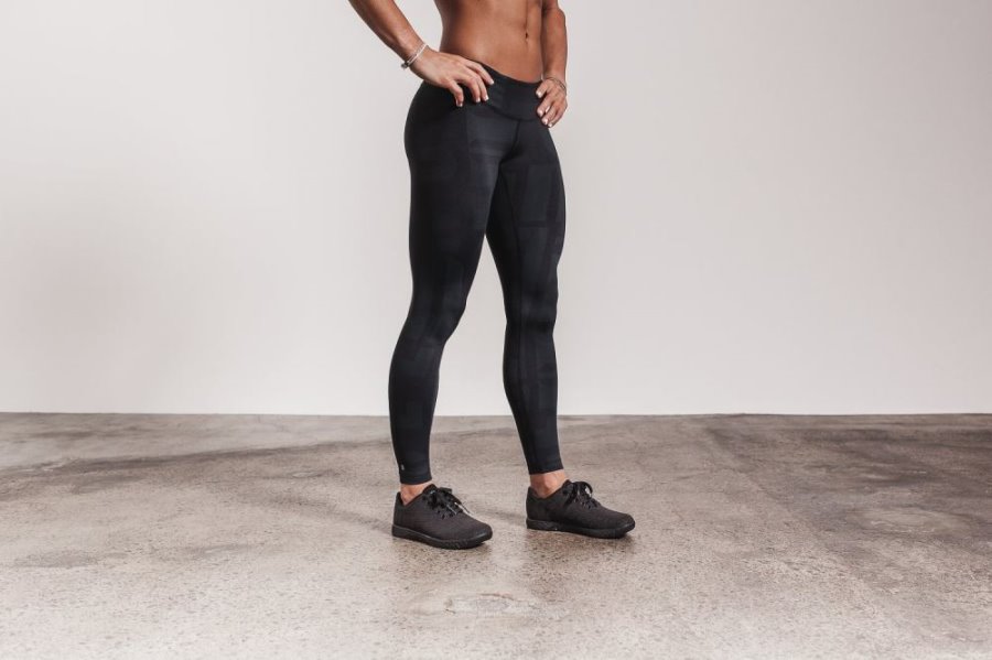 Collant Nobull Tight Femme Noir | Y39N1NXZ9