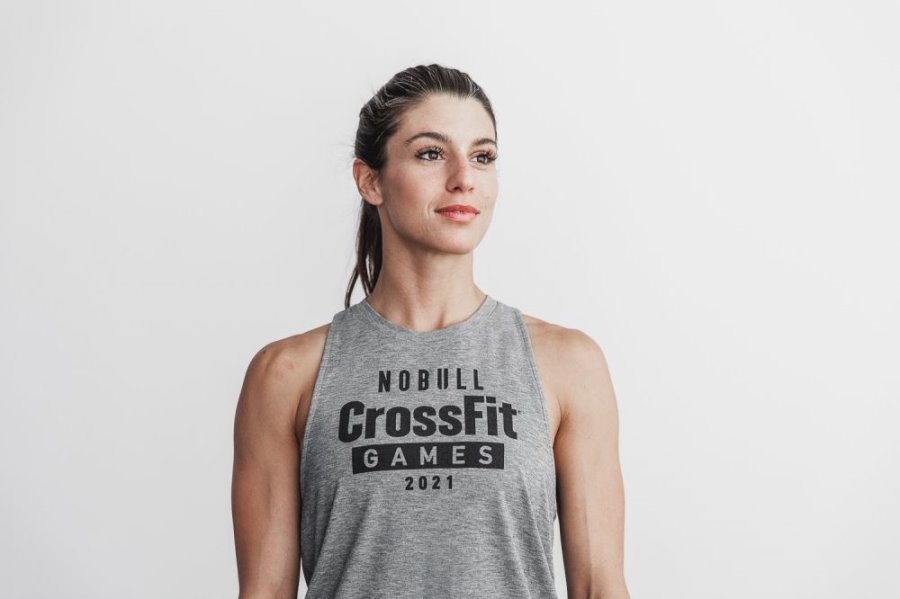 Debardeur Nobull Crossfit Games® 2021 High-neck Tank Femme Grise | U1M3CHC43