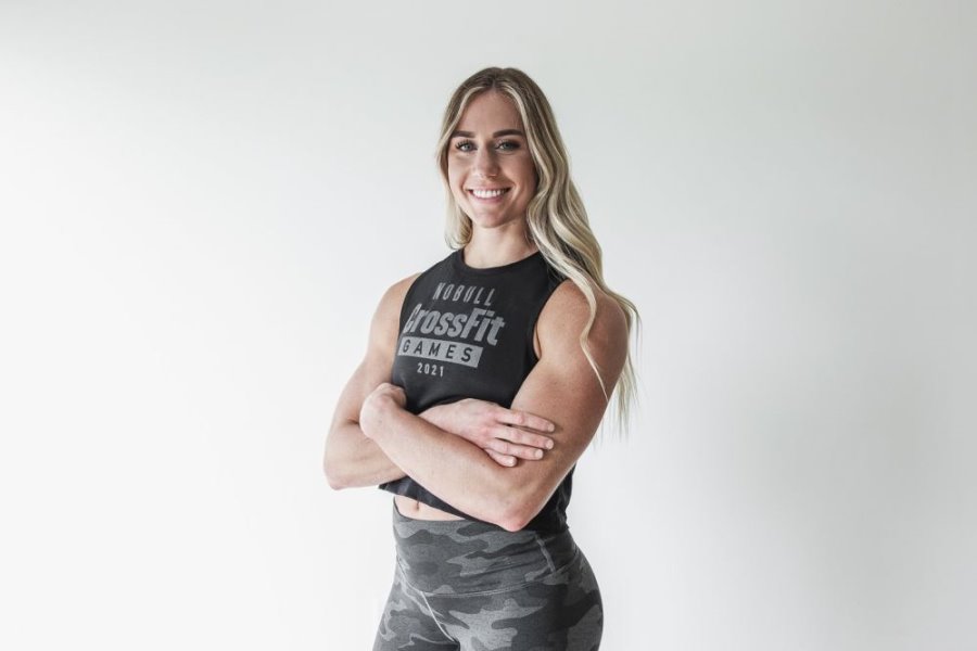 Debardeur Nobull Crossfit Games® 2021 Muscle Tank Femme Noir | 031T9D1BP