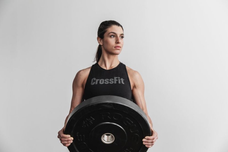 Debardeur Nobull Crossfit® High-neck Tank Femme Noir | Z8HIB4DUH