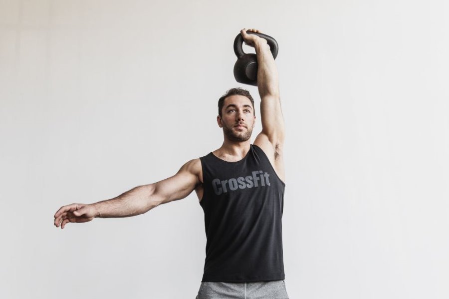 Debardeur Nobull Crossfit® Tank Homme Noir | 2BU2D4FFQ